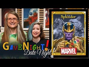 Splendor Marvel - GameNight! DateNight!!  Se8 Ep28