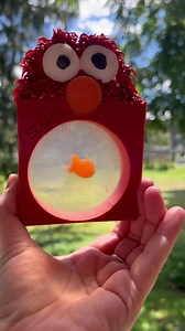 This is a bar of soap! Elmo and his goldfish, Dorothy. | Eartherella Soap & Candle Co., LLC
