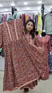 Long gown Febric-Linen Size-36.38.40.42.44.46 Length-46/47 Price-1300 tk | Clothing BD G l R L A N A