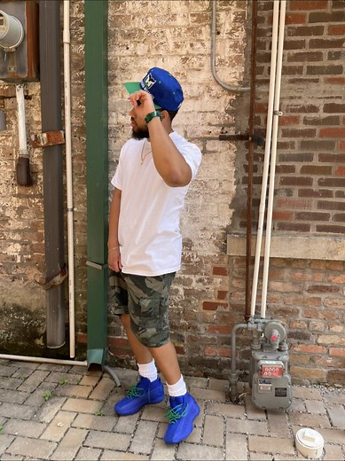 Dope Boy Fresh White Tee with AE1 Adidas Fit