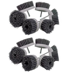 [Hot Item] Explosive Straight Down T-Shaped Round Rod Polishing DuPont Silk Nylon Workshop Rust Removal Polishing Deburring Abrasive Brush