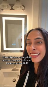 ✨ Upgrade Your Bathroom with Our LED Mirror! ✨  Dimmable Lighting: Front and backlit for the perfect glow. ️ Anti-Fog: No more foggy mirrors after a shower. 易 Memory Function: Remembers your last setting. Click to shop now: https://bit.ly/491373h | Hyperlite | Facebook