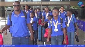 Barbados has placed third at the 28th Goodwill Swimming Championships which were held in St. Lucia. The swimmers, who were greeted with a warm welcome at the Grantley Adams International Airport Tuesday upon their return, racked up a total of 892 points, putting them in third position behind Bahamas and Trinidad and Tobago respectively. https://www.cbc.bb/sports/barbados-places-3rd-in-goodwill-swimming-champs | CBC News Barbados