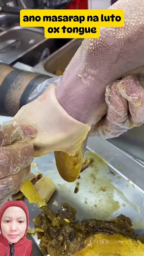 2.3M views · 5.5K reactions | cleaning ox tongue #oxtongue #cleaningtips #cleaninghacks #foryouシ #reelsvideoシ #reelsviralシ | Julie Ann Jo | Facebook