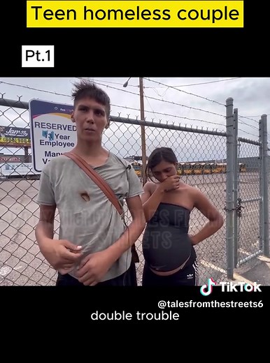 Teen homeless couple Pt.1 #talesfromthestreets #homeless #interview #helpinghomelesspeople #homelesspeople #homelessness