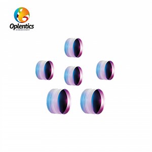 [Hot Item] Customized D25.4 Visible Antireflection Coated Glued Achromatic Optical Triplet Lens