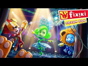 😲 Zoo-Disco cu Fixiki! Cine poate dansa cel mai bine? 🐾 - Desene animate în română