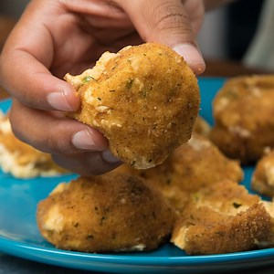 You like spicy? Good! Because these Fiery Cheese Bites are, you guessed it! Spicy! Get the written recipe here: http://bit.ly/2uzQHhf | Cooking Panda