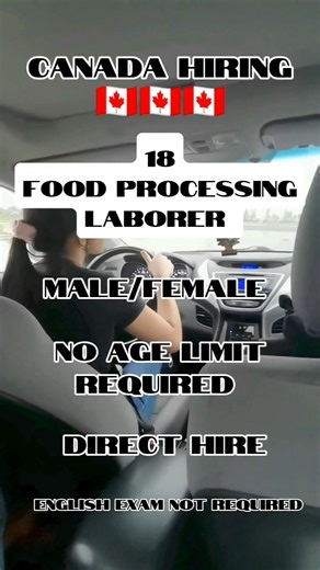 9.6K views · 317 reactions | 18 Food Processing Labourer positions are available in Canada. To apply, send your resume to the email address provided in the video More details can be found on the Job Bank Canada website: www.jobbank.gc.ca. #Eighty83 | Eighty83 | Facebook