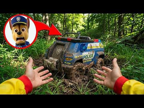 FIRST Start of Abandoned PAW PATROL Truck | POV Test Driving Chase Truck After SHOCKING Crash