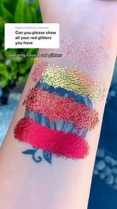 We have 4 red glitter gels, and one is a palette exclusive 😟 what red glitter mix should I create next? ｡ ｡ 。 ✨Handcrafted Glitter Gels & More✨ 🛍Support: slayfirecosmetics.com🛍 🌈Queer IPOC Woman Owned🌈 💖Family Operated💖 🐰Vegan & Cruelty Free🐰 。 。 。 。 。 。 。 #slayfirecosmetics #slayfire #glittergel #glitterpaste #glitter #glitters #glittermakeup #glittereyeshadow #glitterobsessed #bodyglitter #makeup | Slayfire Cosmetics