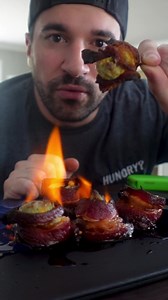 3.8K views · 11 reactions | Flaming Pig Shots Super Bowl Appetizer Recipe  The final ingredient gives a new meaning to “pre-game” meal  Hungry Yett | Grilla Grills | Facebook