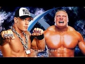 WWE '13: John Cena '04 vs. Brock Lesnar [TLC!] (HD)