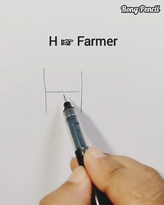 2.1K views · 121 reactions | Easy drawing idea for Beginners ‍ Farmer Drawing Tricks for Beginners 殺 #farmer #warking #farmer_drawing #man #farm #rongpencil #drawing #art #artwork #easydrawing #cute #Beautiful #flower #artvideo #howtodraw | Rong Pencil | Facebook