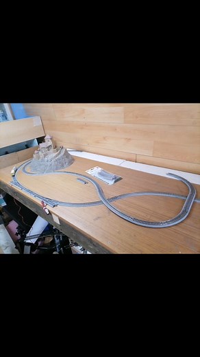 Starting to plan ideas for the raised track on my larger N gauge layout. Video on my Budget model railway you tube channel if you would like more info #budgetmodelrailways #ngauge #modelrailway #modelrailroading | Budget Model Railways