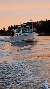 Ubbie Crowley on F/V Miss Katie getting a load of lobster traps. #Maine #lobster #boating #sendit #Horsepower #diesel | The Downeast Cowboy