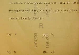Let \mathbb{R} be the set of real numbers and f: \mathbb{R} \ri... | Filo