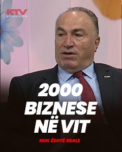 2.3K views | Numri i bizneseve të mbyllura në 21 vjetët e fundit nuk është real thotë Agim Shahini nga Aleanca kosovare e bizneseve | KTV Video | Facebook