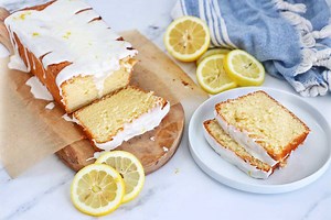 Lemon Pound Cake Loaf - Kenneth Temple