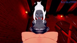 Judgement The High Prosecutor and I have intense sex in a secret room. - Helltaker POV Hentai