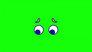 Eye Movement Animation Green Screen Background Stock Footage Video (100% Royalty-free) 3722913253 | Shutterstock