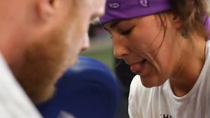 I never asked for something I wasn’t willing to put the work in for. I have struggled, sacrificed and enjoyed every moment thru the good and hard as fuck but this is just the beginning . Fighting for the title isn’t the top it’s the middle ground and once the momentum starts it’s hard to stop ...😈🖤 #campchamp #Eyebelieve 🎥 @layziethesavage | Jessica "Evil" Eye