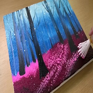 7.8K views · 223 reactions | Painting a Fairy Deer Forest / Acrylic Painting Technique / Drawing a Deer | Acrylic Painting Techniques | Facebook