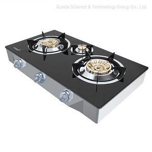 [Hot Item] 3 Burner Table Top Gas Stove Patent Whirlwind Tornado Flame Gas Cooker Home Gas Burners Gas Cooking Stove