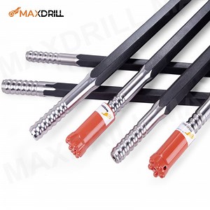 [Hot Item] Maxdrill Extension Drill Rods R38 / R32 3700mm Drill Rod