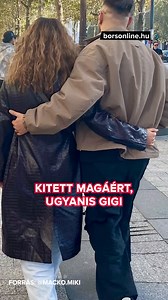 Csak úgy csillog Radics Gigi gyűrűje