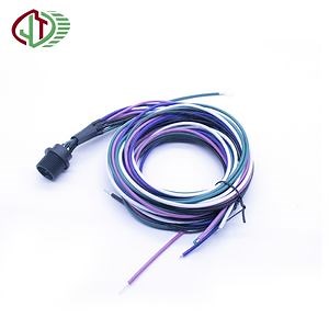 [Hot Item] M23 Custom Wiring Harness Waterproof Power Connector 3 3 Pin Male Female Plug for Plant Grow Light Outdoor Lighting Cable