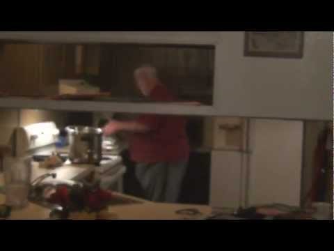 Bridgette eats Angry Grandpa's candy...