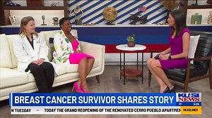 Havyne Cooper learned she had breast cancer when she was only 33 years old. She discussed with KUSI News about her cancer treatment journey and her oncologist, Dr. Kristen Rice, who is affiliated with Sharp Memorial Hospital, spoke about breast cancer treatment options. Watch the interview below to learn more. | Sharp Memorial Hospital