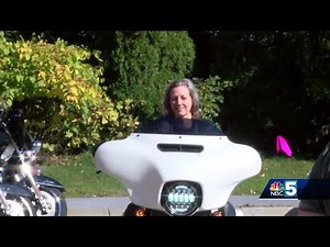Motorcyclists ride for breast cancer awareness
