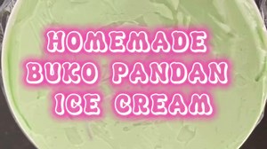 Homemade Buko Pandan Ice Cream Ingredients: - 2 (250ml) all purpose cream - 1 tsp pandan extract/green food colouring - 1 cup fresh coconut strips - 1/3 cup condensed milk #homemadeicecream #bukopandanicecream #mjnoneza #foodandrecipeph | FOOD and Recipe Ph | Facebook