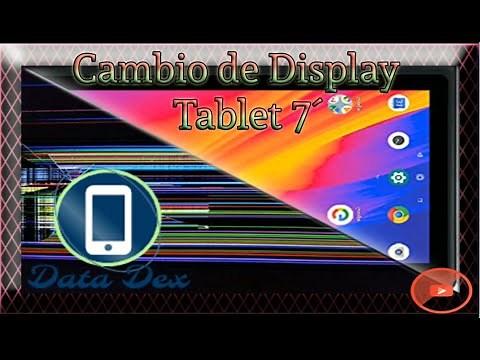 Cambio De Pantalla/ Display De Tablet 7 Pulgadas.