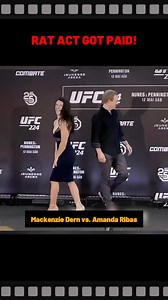 208K views · 2.9K reactions | The fighter paid the price for a rat act. #madaboutfacts #facts #viralfacts #history #fblifestyle #fighter #mma #mmafighter #teasing #amandaribas #mackenziedern #goodgesture #ignored #netlock | Mad About Facts-MAF | Facebook