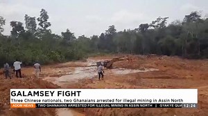 GALAMSEY FIGHT: Three Chinese nationals, two Ghanaians arrested for illegal mining in Assin North #AdomNews | Adom TV Xtra