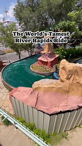Wonderland in Amarillo, Texas is home to the gentlest river rapids ride in the entire world #themepark #amusementpark #waterrides | In The Loop