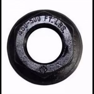 33MM Sleeved Flange Nut for Hub Pilot Drive Wheels Black Steel Replacement