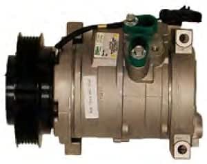 OEM VALEO AC COMPRESSOR COMPATIBLE WITH DODGE 01-03 GRAND CARAVAN 3.3L V6 3301CC 201 CID LX 77374 638374