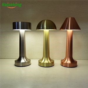 [Hot Item] Table Lamp LED Touch Sensor Light Restaurant Cordless Dining Lamp