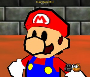 Paper Mario 3D 64 Mod for Super Mario 64 | SM64 Mods