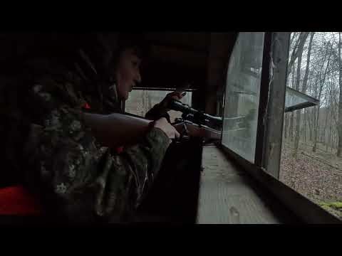 Mom's First Deer! (Most Stressful Hunt Of My Life) #outdoors #fyp #foryou #hunting #hunt