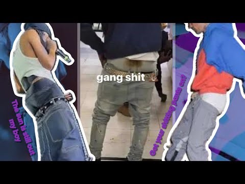 The art of SAGGING pants