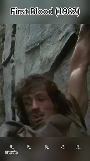First Blood (1982) | Rambo’s Cliff Jump Turns a Helicopter Hunt Into a Deadly Disaster 😱🚁🪨