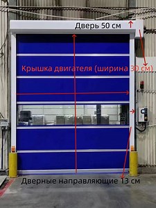 [Hot Item] Waterproof Wind Resistant Stainless Steel Induction Door with Safety Seal