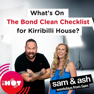What is on the Bond Clean Checklist for Kirribilli House? Let us know in the comments :) | 91.1 Hot FM