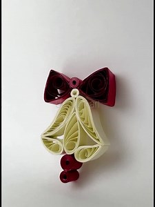 Festive Quilling Christmas Bell PDF Tutorial – How to Make Paper Quilled Bells, Step-by-step DIY Holiday Ornament Guide - Etsy Canada