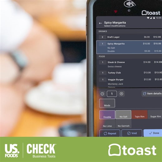 2.6K views · 22 reactions | Patio weather is almost here! ⛱️ Toast Go® handhelds and Order & Pay™ has your POS set this season, helping prime summer seating turnover even faster: https://bit.ly/4bwwSsY #usfoods | US Foods | Facebook
